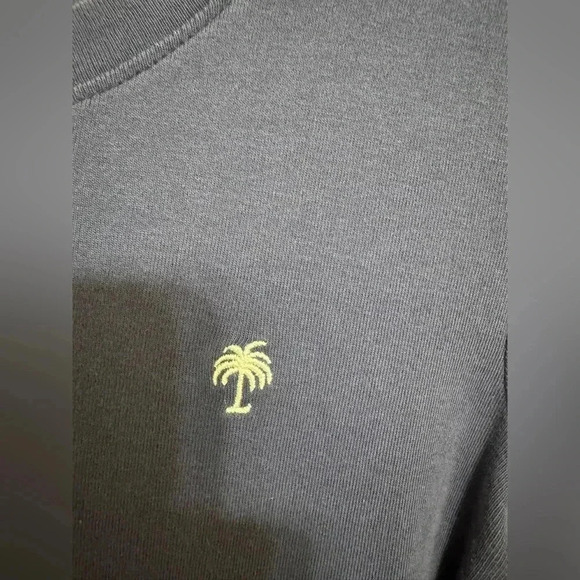 Lilly Pulitzer Pima Cotton Navy Scoop Neck TShirt Small - Picture 5 of 9